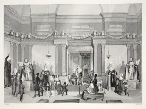 Madame Tussaud's Exhibition of Wax-Work, from London Interiors with their Madame Tussaud's Exhibition of Wax-Work, from London Interiors with their