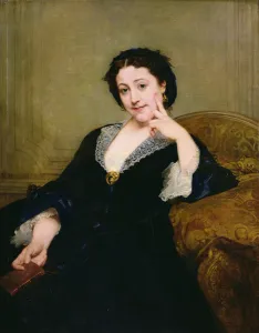 Madeleine Brohant (1833-1900) of the Comedie-Francaise, 1860 (oil on canvas) Madeleine Brohant (1833-1900) of the Comedie-Francaise, 1860 (oil on canvas)