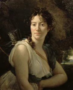 Mademoiselle Duchesnoy in the Role of Dido (oil on canvas) Mademoiselle Duchesnoy in the Role of Dido (oil on canvas)