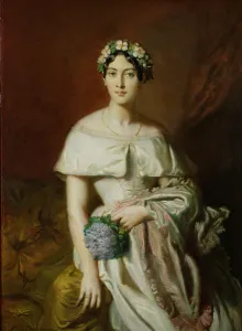Mademoiselle Marie-Therese de Cabarrus, 1848 (oil on canvas) Mademoiselle Marie-Therese de Cabarrus, 1848 (oil on canvas)