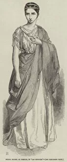 Mademoiselle Rachel as Camille, in 'Les Horaces' (engraving)