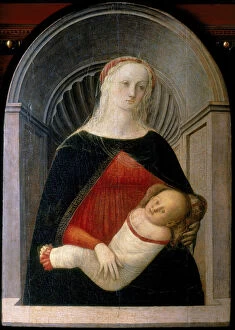 Hairy Head Gallery: Madonna and Child, c.1450 (tempera on panel)