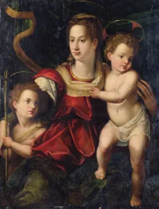 The Madonna and Child with the Infant Saint John the Baptist The Madonna and Child with the Infant Saint John the Baptist