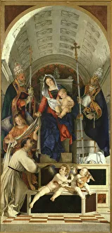 Madonna with Child and Saints Dominic, Gregory and Urban Madonna with Child and Saints Dominic, Gregory and Urban