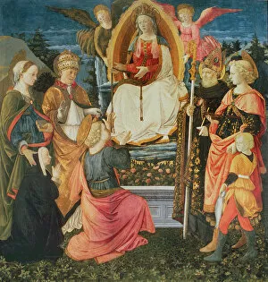 Images Dated 18th May 2011: The Madonna of the Sacred Girdle, 1456 (tempera on panel)