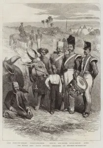 The Madras Army, Native Infantry, Grenadiers, 21st Regiment (engraving) The Madras Army, Native Infantry, Grenadiers, 21st Regiment (engraving)