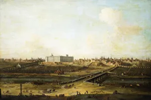 Madrid and the Palacio Real from the West Bank of the Manzanares, 1752-53 (oil on canvas) Madrid and the Palacio Real from the West Bank of the Manzanares, 1752-53 (oil on canvas)