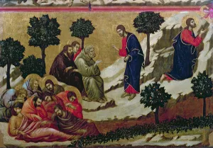 Maesta: Agony in the Garden of Gethsemane, 1308-11 Maesta: Agony in the Garden of Gethsemane, 1308-11