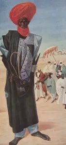 Magemma, chef des cavaliers du Sultan Sery ussa de Maradi, territoire du Niger Magemma, chef des cavaliers du Sultan Sery ussa de Maradi, territoire du Niger
