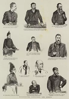 Magistrates, Landlords, and Agents (engraving)