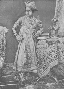 Maharaja Madho Rao Scindia of Gwalior (engraving) Maharaja Madho Rao Scindia of Gwalior (engraving)