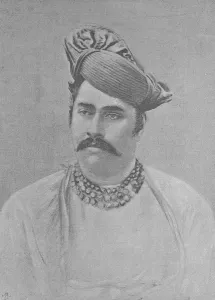 Maharaja Shivaji Rao Holkar of Indore (engraving) Maharaja Shivaji Rao Holkar of Indore (engraving)