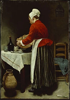 The Maid, c.1875 (oil on canvas)