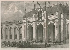 The main entrance of the International Exhibition of 1862 (engraving) The main entrance of the International Exhibition of 1862 (engraving)