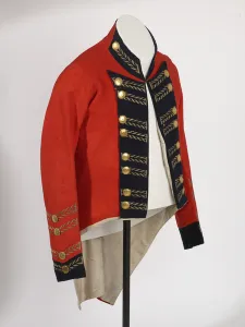Major generals full dress coatee, Army Staff, 1799 circa (fabric) Major generals full dress coatee, Army Staff, 1799 circa (fabric)