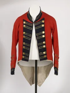 Major generals full dress coatee, Army Staff, 1799 circa (fabric) Major generals full dress coatee, Army Staff, 1799 circa (fabric)