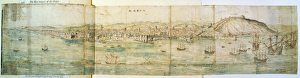 Malaga, 16th century (pen and ink and w/c on paper) Malaga, 16th century (pen and ink and w/c on paper)