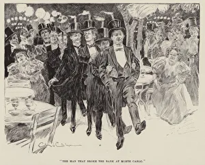 The Man That Broke The Bank At Monte Carlo (engraving) The Man That Broke The Bank At Monte Carlo (engraving)