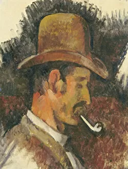 Man with Pipe, 1892-96 (oil on canvas)