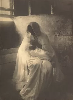Photo Secession Gallery: The Manger by Gertrude Kasebier, 1899 (platinum print)