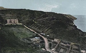 The Manor House, Lundy Island (coloured photo) The Manor House, Lundy Island (coloured photo)