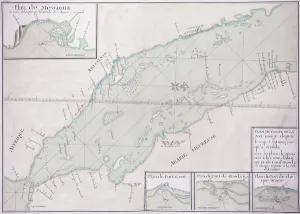 Manuscript Map of the Southern Portion of the Red Sea from the Horn of Africa Manuscript Map of the Southern Portion of the Red Sea from the Horn of Africa