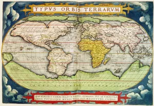Map charting Sir Francis Drakes (c.1540-96) circumnavigation of the globe, engraved Map charting Sir Francis Drakes (c.1540-96) circumnavigation of the globe, engraved