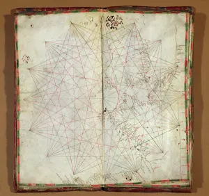 Map of the French Atlantic Coast and of England (ink on parchment) Map of the French Atlantic Coast and of England (ink on parchment)