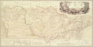 Map to Illustrate the Route of Prince Maximilian of Wied in the Interior of North America from Boston to the Upper Map to Illustrate the Route of Prince Maximilian of Wied in the Interior of North America from Boston to the Upper