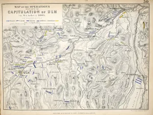 Map of the Operations which led to the Capitulation of Ulm Map of the Operations which led to the Capitulation of Ulm
