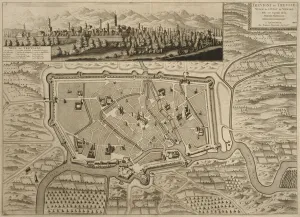 Map of Treviso, from Les Villes de Venetie, 1704 Map of Treviso, from Les Villes de Venetie, 1704
