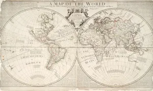 A Map of the World, Corrected from the Observations communicated to the Royal Societies A Map of the World, Corrected from the Observations communicated to the Royal Societies