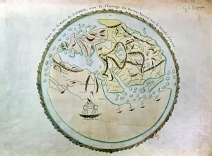 Map of the world (engraving) Map of the world (engraving)