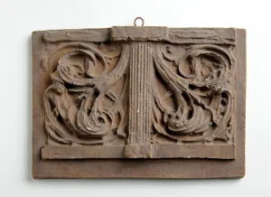 Maquette for the Double Panel of Foliage for the Crown on the Figure of Charity Maquette for the Double Panel of Foliage for the Crown on the Figure of Charity