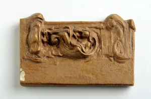 Maquette for a Panel with a Seated Figure (painted plaster) Maquette for a Panel with a Seated Figure (painted plaster)