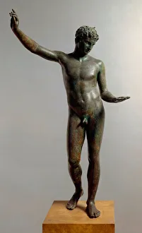 The Marathon Youth (ephebe), (Hermes as an Athlete). 460 BC (Bronze sculpture) The Marathon Youth (ephebe), (Hermes as an Athlete). 460 BC (Bronze sculpture)