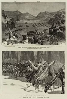 The March to the Gakdul Wells (engraving)