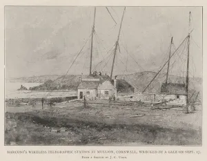 Marconi's Wireless Telegraphic Station at Mullion, Cornwall Marconi's Wireless Telegraphic Station at Mullion, Cornwall