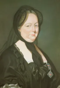 Maria Theresa, Empress of Austria, in mourning Maria Theresa, Empress of Austria, in mourning