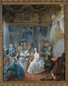 Marie Antoinette of Habsburg Lorraine (1754-1793) Queen of France being painted in her Marie Antoinette of Habsburg Lorraine (1754-1793) Queen of France being painted in her