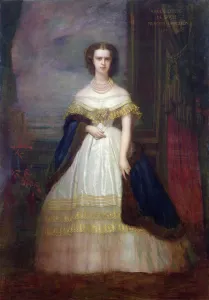 Marie-Clotilde Therese Louise (1843-1911) Princess of Savoy, 1860 (oil on canvas) Marie-Clotilde Therese Louise (1843-1911) Princess of Savoy, 1860 (oil on canvas)