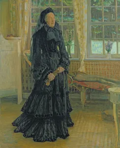 Marie Zacharias (1828-1907) Rainy Day, 1904 (oil on canvas) Marie Zacharias (1828-1907) Rainy Day, 1904 (oil on canvas)