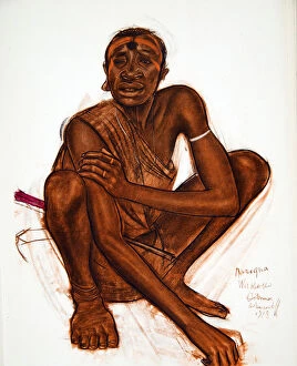 Alexander Yakovlev Gallery: Marigua, M Gogo (Dodoma), from Dessins et Peintures d Afrique