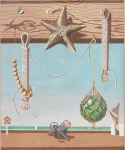 Life Jacket Gallery: Marine Set, 1936 (tempera on panel)