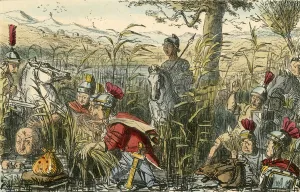 Marius discovered in the Marshes at Minturnae Marius discovered in the Marshes at Minturnae