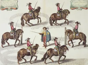 The Marquis of Newcastle Giving Captain Mazin a Riding Lesson The Marquis of Newcastle Giving Captain Mazin a Riding Lesson