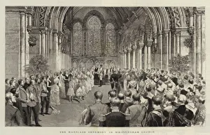 The Marriage Ceremony in Whippingham Church (engraving) The Marriage Ceremony in Whippingham Church (engraving)