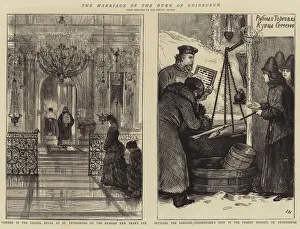 The Marriage of the Duke of Edinburgh (engraving) The Marriage of the Duke of Edinburgh (engraving)