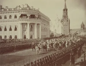 Marriage of Tsar Nicholas (1868-1918) to Alexandra (1872-1918) Moscow, 1896 (b/w photo) Marriage of Tsar Nicholas (1868-1918) to Alexandra (1872-1918) Moscow, 1896 (b/w photo)