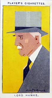 Cigarette Card Gallery: Martin Hawke, 7th Baron Hawke, 1900s